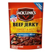 Beef Jerky Jack Link's Sabor Sweet & Hot 16un X 30g 