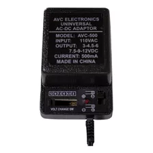 Adaptador De Corriente Avc 500 Ma Variable Avc-500 