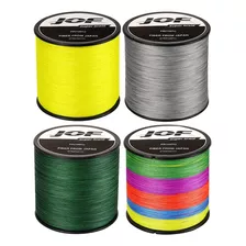 Linha De Pesca Multifilamento Jof 500m 4x 50lb 0,37mm 23kg