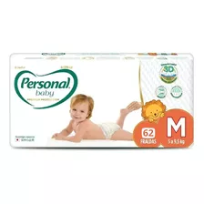 Personal Baby Premium Protection - Tam: M - Com 62 Fraldas