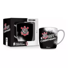 Caneca Porcelana Corinthians Timão Time Brasileiro Futebol