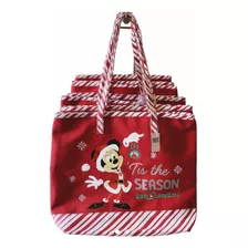 Bolsa Sacola Natal Minnie Disney Store