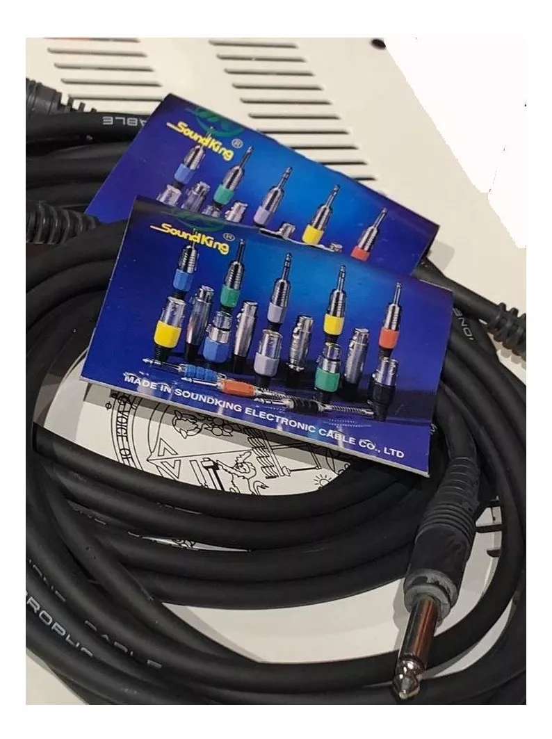 Cable 3 Metros Plug Plug Soundking Oferta