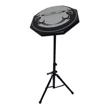 Pad De Práctica Powerdrums Pdpr12prstand Fire Con Stand