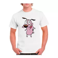 Polera Hombre Algodon Coraje El Perro Cobarde5