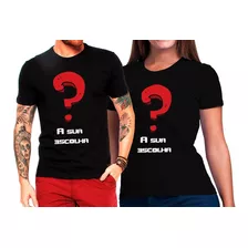 Kit Camiseta Casal Herói Modelos Diversos Do Nosso Estoque