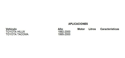Bedliner Toyota Hilux Caja Larga 1995 1996 1997 1998 Al 2000 Foto 2
