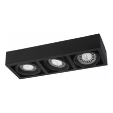 Spot Plafon 3 Luces Orientables Cardanico Ar111