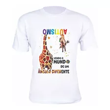  Camiseta Autista Vendo O Mundo De Um Ângulo Masculina