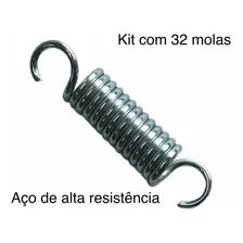 Kit Com 32 Molas Para Jump Profissional De 8 Cm Feita Em Aço