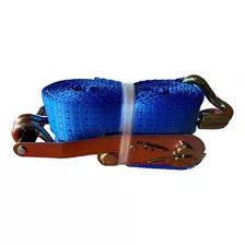 Catraca 50mm X 4mts - Doble Gancho - 5000kgs Color Azul