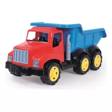 Camión Tolva Rojo Con Azul Dolu Dl7011