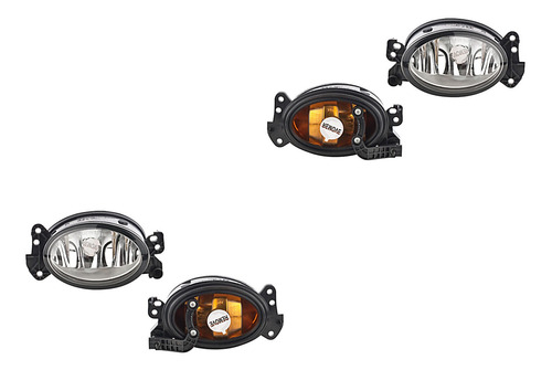 Par Faros Niebla S/foco Mercedes-benz C280 00 Depo