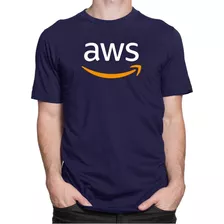 Camiseta Aws Nuvem Cloud Sistema Informática Ti Camisa