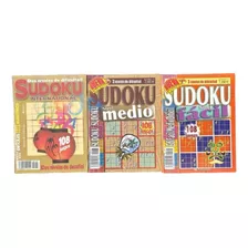 Sudoku Pack 3 Diferentes Libros 50 Paginas - Global