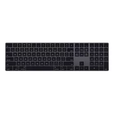 Teclado Bluetooth Apple A1843 Qwerty Inglés Us Color Gris Espacial