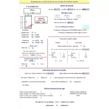 Planilha Para Cálculo De Vigas