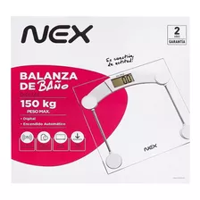 Balanza Digital Pesa De Baño | Nex®