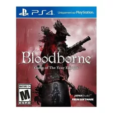 Bloodborne Game Of The Year Edition Sony Ps4 Físico