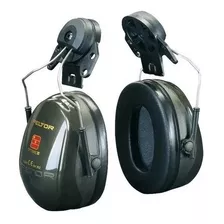 Protector Auditivo 3m Peltor Optime 2 + Para Casco + 30 Db Color Negro