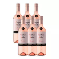 Vino Casillero Del Diablo Rose 750ml Caja X6