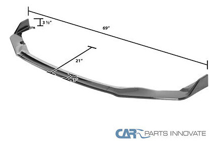 Fit 17-20 Lexus Is350 Is200t Glossy Black Front Bumper L Ttx Foto 2