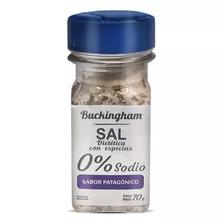 Sal Fina Sin Sodio Dietetica Sabor Pataganico Buckingham 70g