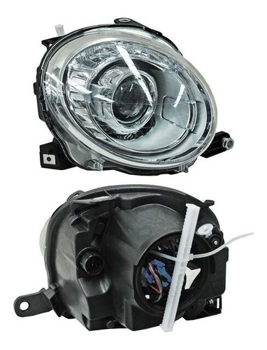 Faro Fiat 500 Superior 2012 2013 2014 2015 2016 Foto 4