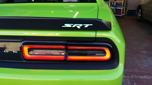 Emblema Letras Srt Cromo Dodge Challenger Charger Cherokee Foto 3