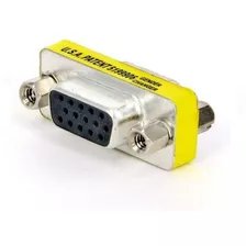 Adaptador Conector Emenda Vga Fêmea X Vga Fêmea P/ Cabos Vga