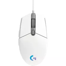 Mouse Gamer Logitech G203 Rgb Blanco 8000 Dpi Usb Mexx 2