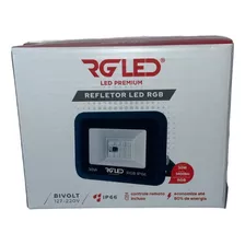 Refletor Led Rgb 30w Bivolt Com Controle Remoto Ip66