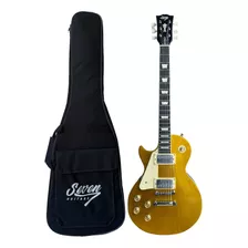 Guitarra Les Paul Seven Canhoto Slp-770 Lh Classic Gdi C/bag