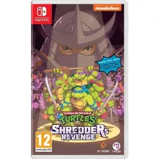 Tortugas Ninja Shredder's Revenge + Llavero Nintendo Switch