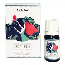 Oleo Essencial Natural Goloka Blend Seja Feliz - 10ml