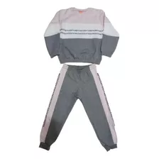 Conjunto De Moletom Infantil Feminino Teddy