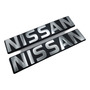 Emblema Nissan Letras Tiida Cromado