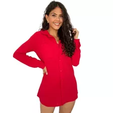 Blusa Camisa Social Feminina