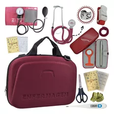 Kit Enfermagem Maleta Super Luxo Completa Exclusiva