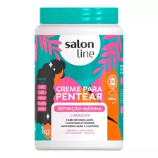 Salon Line Creme Para Pentear Definição Máxima 1kg