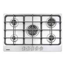 Fogão Cooktop Gás Tramontina Prime New Penta 5gx Tri He Safestop 75 Aço Inox 127v/220v