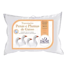 Travesseiro 80% Pena De Ganso 20% Pluma De Ganso - Daune