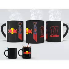 Taza Mágica Checo Pérez 11 Formula 1 Equipo F1 Redbull