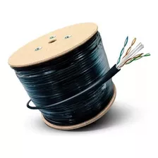 Cable Utp Cat6 0.56mm 300mt Exterior 100% Cobre 