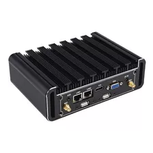 Mini Pc Industrial + Intel I3 + Fanless + 4gb + Sd128 +2lan