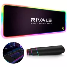 Mouse Pad Gamer Rgb Rivals Aura Extended Versión 80x30 Cm