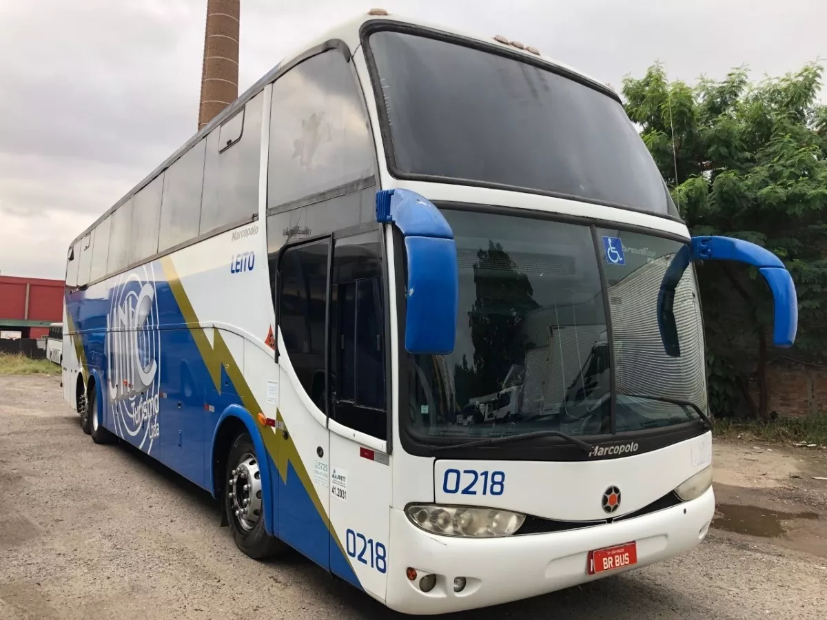 Onibus Marcopolo 1550 Ld Scania Kt 124 Turismo 2003 Br Bus 
