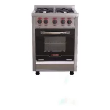 Cocina Industrial Premium Acero Inox. Tapa Vidrio Templado.