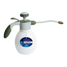 Pulverizador Fumigador A Presión 1.2 L Pico Bronce Color Blanco Y Verde