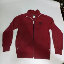 Chaqueta Nike Barca Color Vinotinto Original (talla Xg Teen